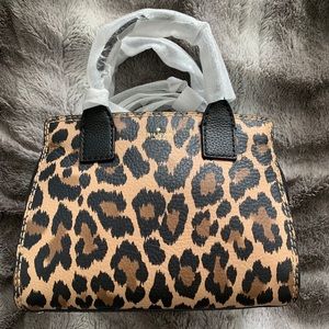 Kate Spade Dunne Lane- Leopard Print Small Lake